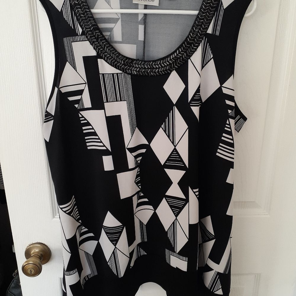 Avenue beaded dress tunic